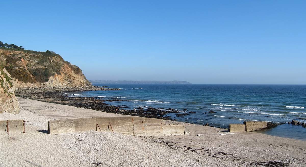 The beach at Charlestown.