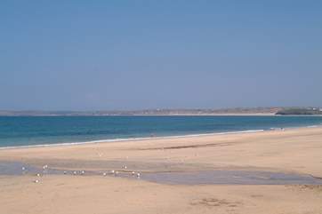 Carbis Bay beach is down the hill.