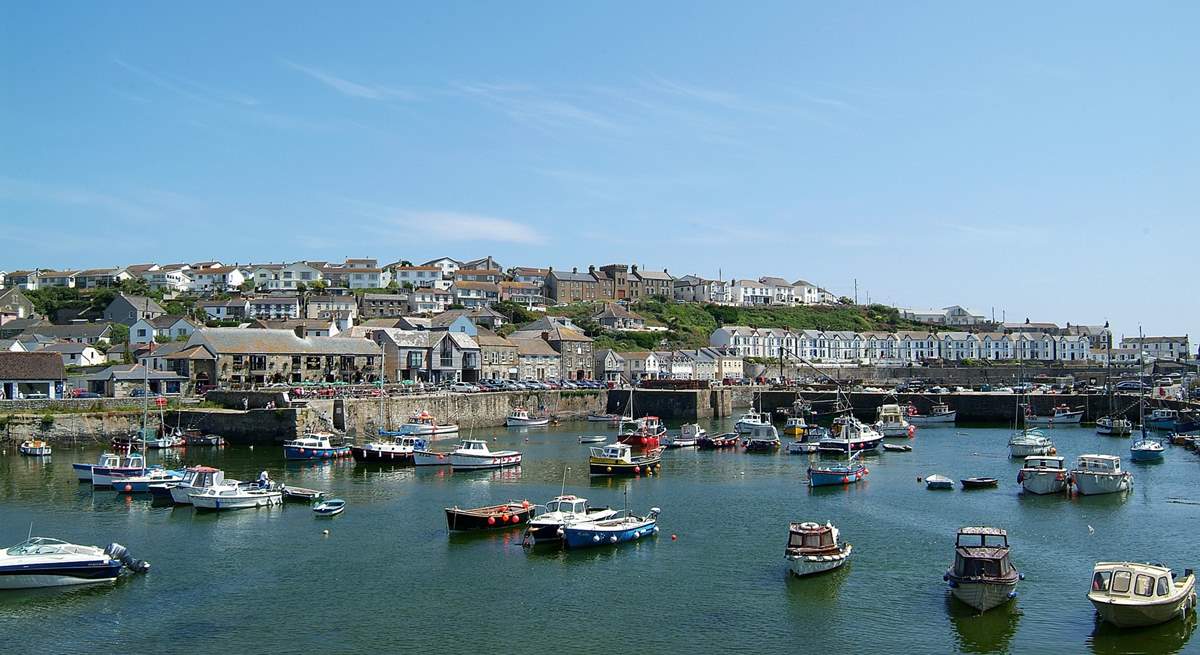 Porthleven harbour.