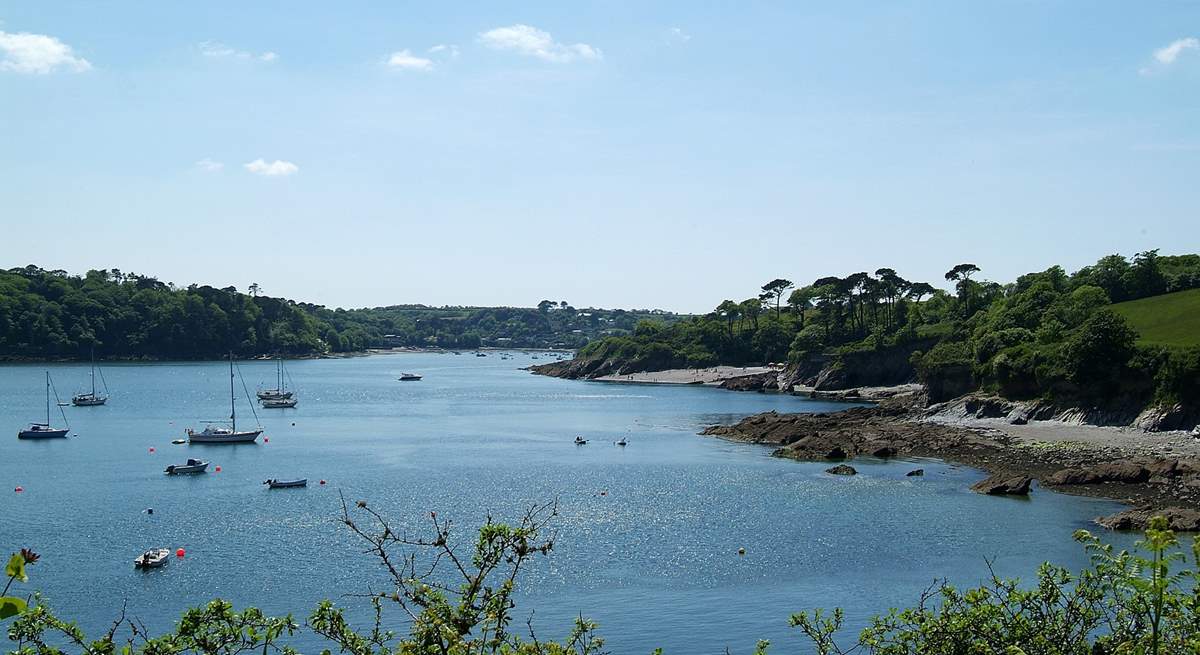 The beautiful Helford River is a short drive away.