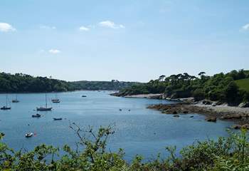 The beautiful Helford River is a short drive away.