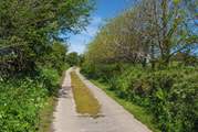 The lanes to the cottage are narrow in places, but there are lots of passing places along your route.