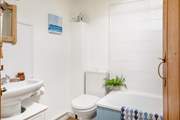 The family bathroom.