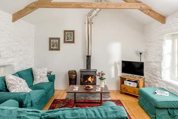 Curl up by the fire.