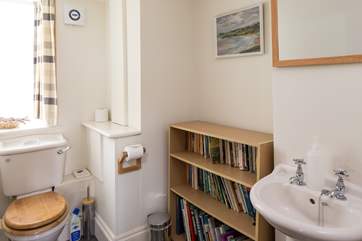 The ground floor cloakroom off the inner hall.