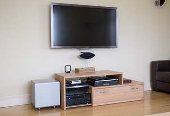 An all singing, all dancing stereo and TV system.