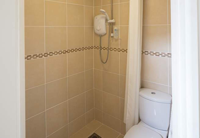 The shower-room in the annexe.
