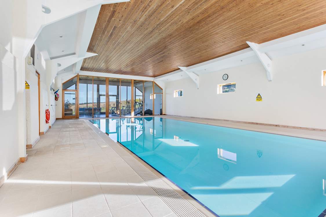 Enjoy a swim in the fantastic pool (11m x 5m x 1.2m deep).