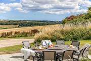 Another seating-area in the garden with gorgeous views.