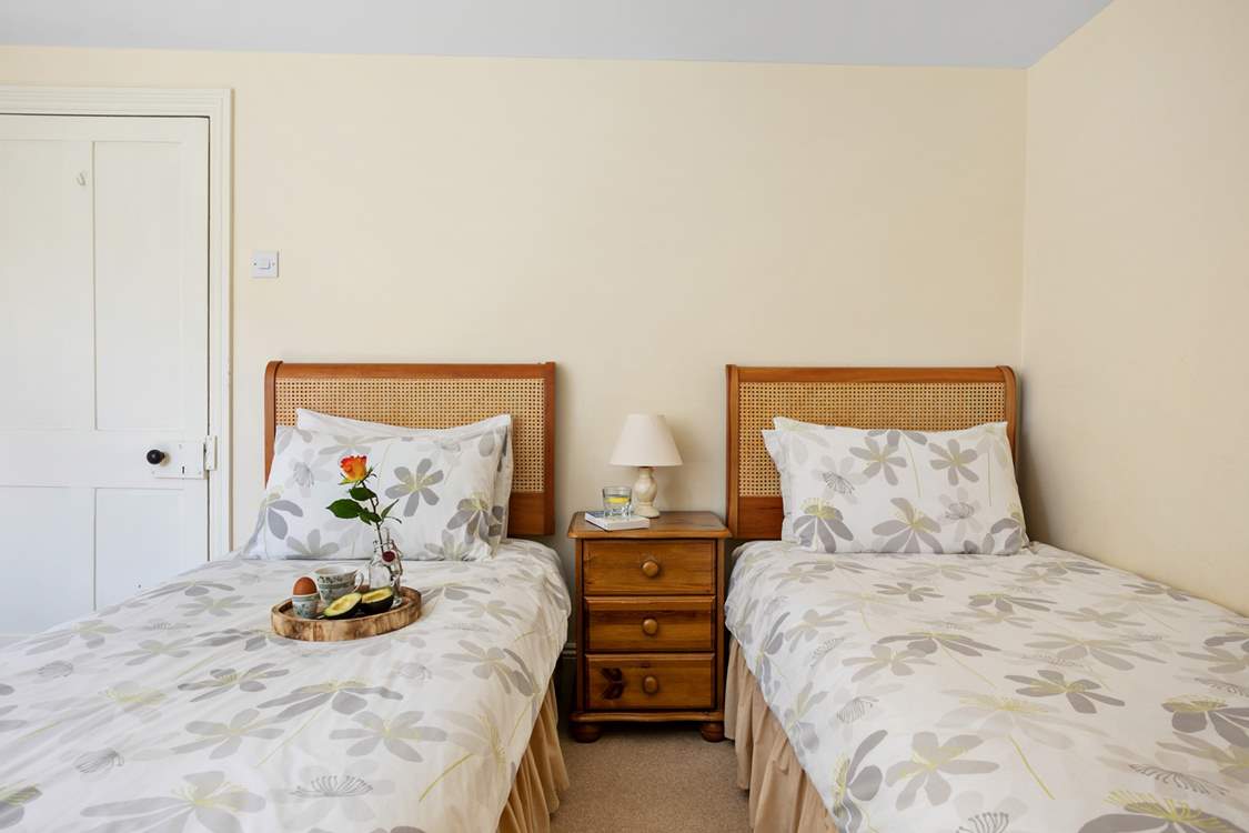 Bedroom four also has 3’ single beds.