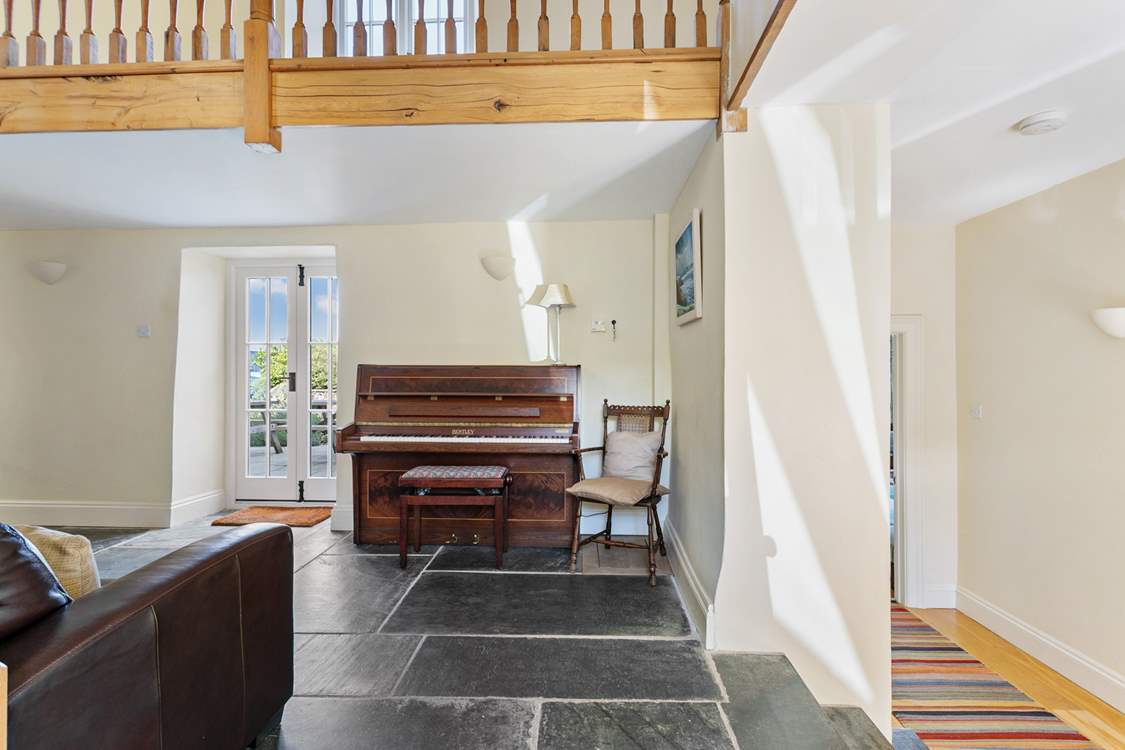 A wonderful piano provides a great source of entertainment in the evenings.