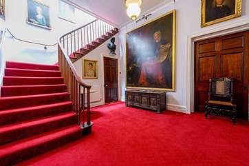 The hallway.