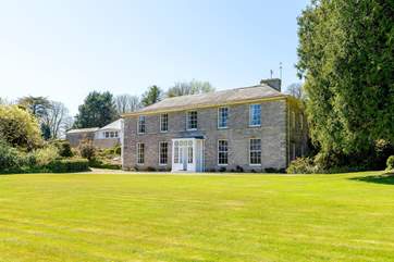 The main house.