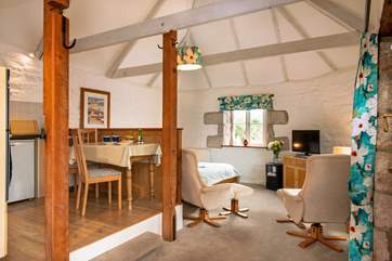 The Old Stable is lovely and airy.