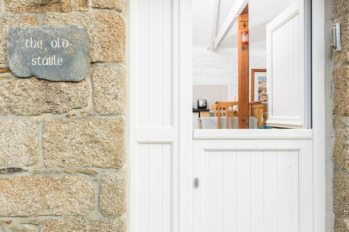Let the fresh oceanic air in through this characterful door.