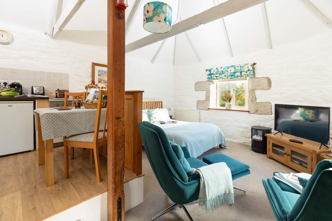 The Old Stable is light and airy.