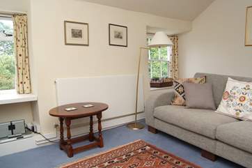 The sitting-room.