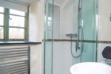 The modern shower-room.