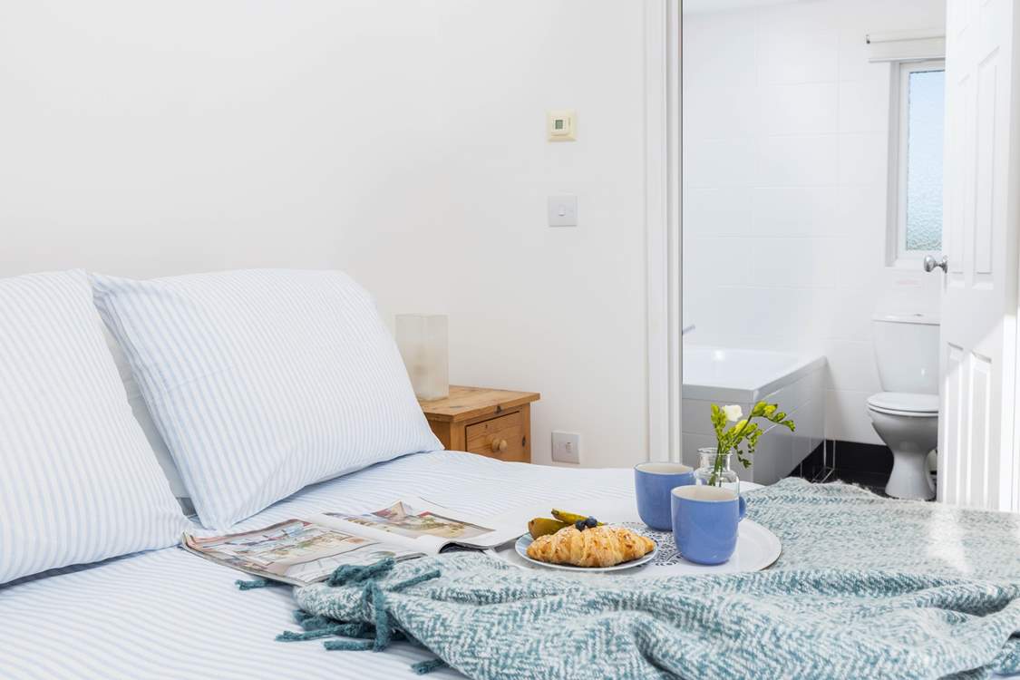 The handy en suite to bedroom 2.