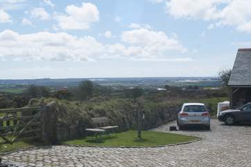 There are wonderful views across toThe Lizard from this elevated position.