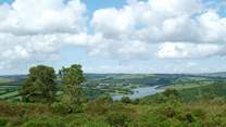 Wimbleball Lake, viewed from Haddon Hill.