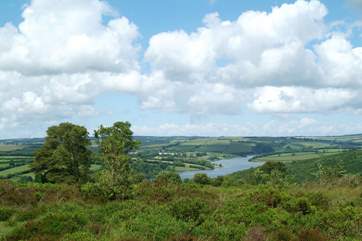 Wimbleball Lake, viewed from Haddon Hill.