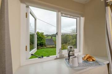 This is the far reaching view from the bedroom window.