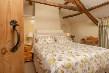 This is the master bedroom with its super-king sized bed.