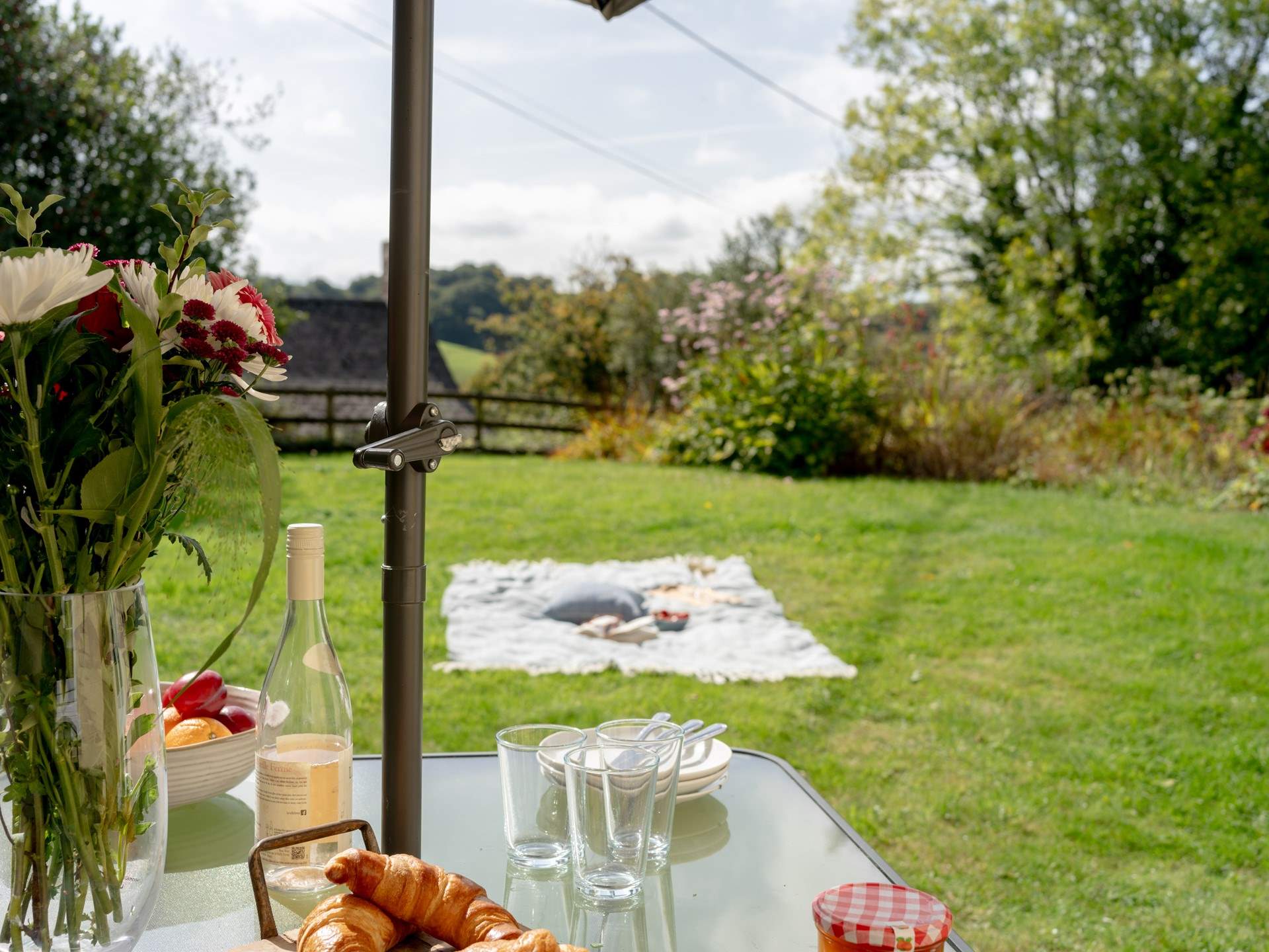 Or lay out a blanket and enjoy the peace and quiet...