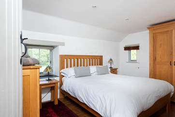 The master bedroom.