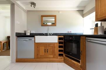 A bespoke kitchen.