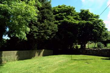 This enclosed garden is private to Butterwell Cottage.