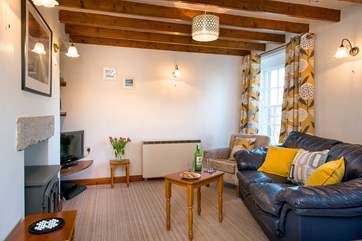 Plenty of room in the pretty seating-area to chill out and relax.