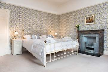 The master bedroom is huge!