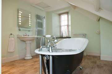 Another bathroom and yet another free-standing bath - bath times will be such a delight.