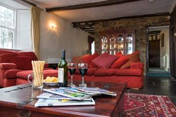 And afterwards you can relax in the sitting-room.