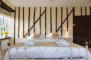 All the beds have wonderful crisp linen.