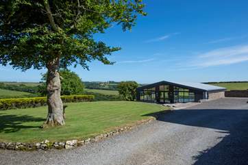The fabulous shared swimming pool is set away from all the properties, on the final boundary wall.