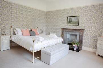 The master bedroom is huge!