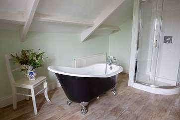 Another bathroom and yet another free-standing bath - bath times will be such a delight.