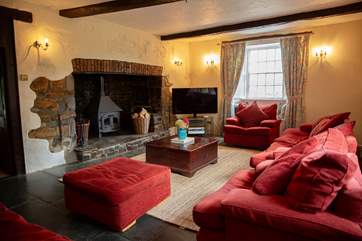 And afterwards you can relax in the sitting-room.