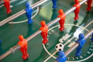 Fun for 'kids' of all ages can be found in the games room.