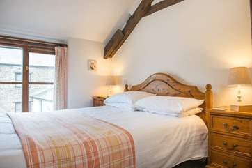 The double bedroom on the first floor.