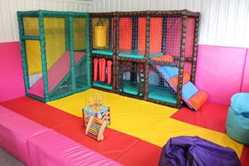 There is a fun new soft play area this year, sorry grown ups this is just for the little ones!