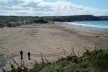 Widemouth Bay.
