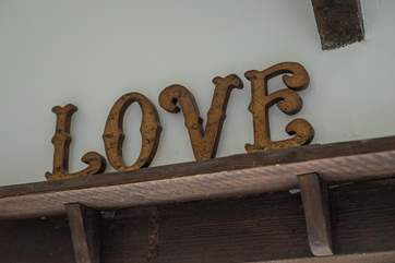 We really hope you 'LOVE' it here.