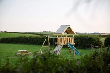 Family fun can be found outside too with space for everyone at Woodlands Manor Farm.