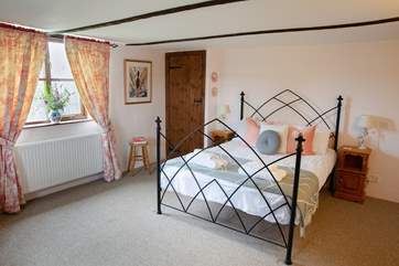 The pretty ground floor double bedroom.