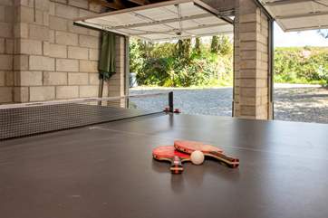 Young and old will enjoy a game of table tennis