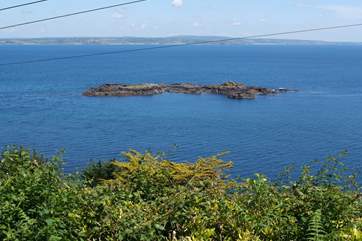 The view from the property.